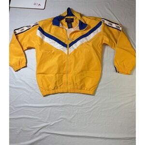 Womens Thrill 94 track jacket‎ windbreaker yellow, size Medium, LOVE